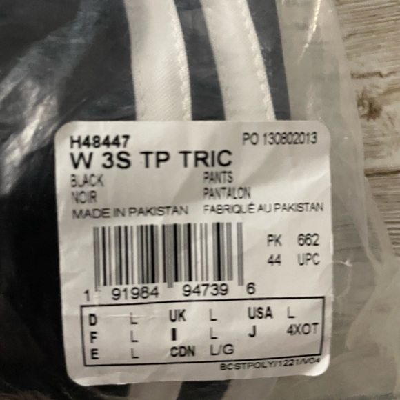 🆕 adidas Women's Primegreen Essentials WarmUp Slim Tapered 3-Stripes Track Pants - Picture 14 of 16